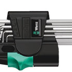 WERA Jeu de clés mâles coudées 950 PKL support en plastique 7 pièces ( 4000825489 )