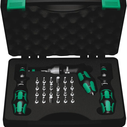WERA torque screwdriver set 7440/41/42 27-piece 0.3-6 Nm ( 4000828021 )