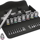 WERA Zyklop Metal 8100 SB 7 Juego de llaves de vaso de 29 piezas 3/8 ″ ( 4000821654 )