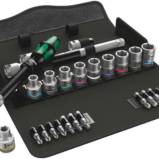 WERA Jeu de clés à douille Zyklop Speed 28 pièces 1/2 po. ( 4000821652 )