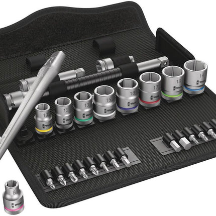 WERA Zyklop Metal 8100 SB 8 Juego de llaves de vaso de 29 piezas 3/8 ″ ( 4000821752 )