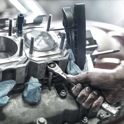 WERA Durchsteckknarre Zyklop Metal push 1/2 ″ 38 Zähne ( 4000821547 )