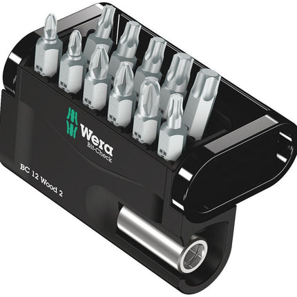WERA Bit-Check 12 Wood 2 12-piece bit set ( 4000829035 )