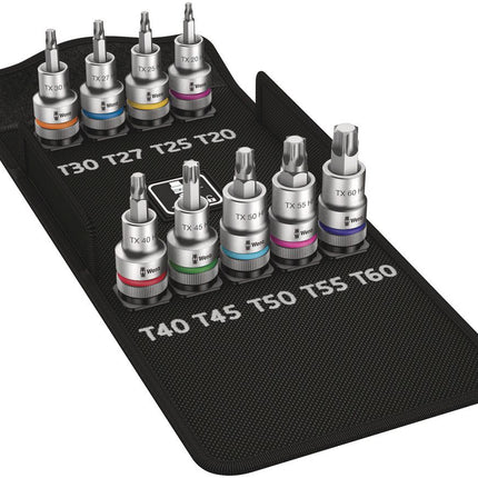 WERA socket spanner set 8767 C TX HF 1 9-piece ( 4000821148 )