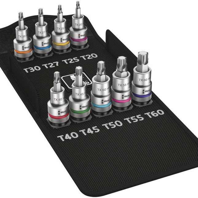 Juego de llaves de vaso WERA 8767 C TX HF 1 9 piezas ( 4000821148 )