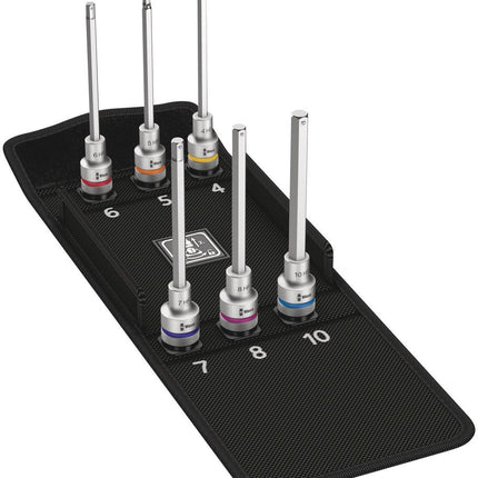 WERA socket spanner set 8740 C HF 6-piece ( 8000378062 )