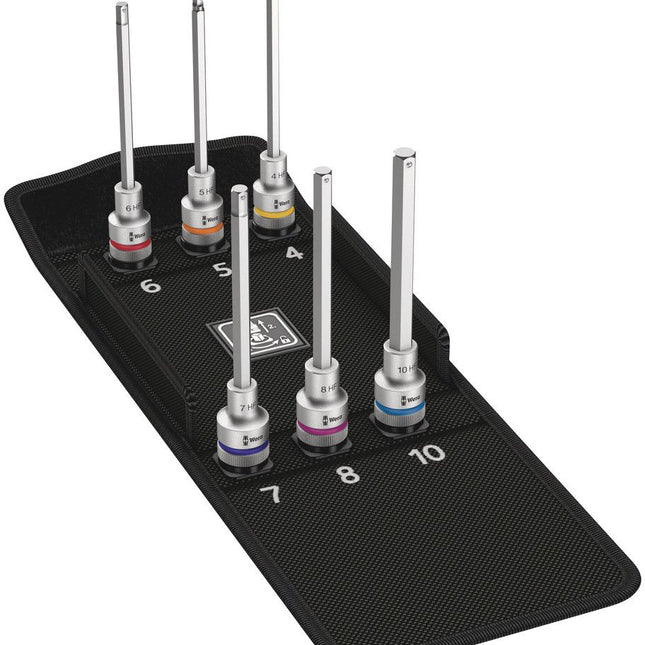 WERA socket spanner set 8740 C HF 6-piece ( 8000378062 )