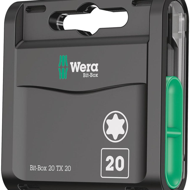 WERA paquete grande de puntas 1/4 ″ T 20 Longitud 25 mm ( 4000829008 )