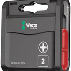 WERA large pack of bits 1/4 ″ PH 2 Length 25 mm ( 4000829006 )