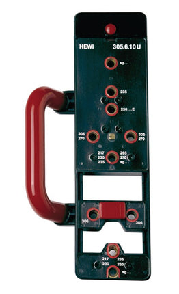 HEWI plantilla de taladrar BL305.6.10U Instalación de rosetas y placas ( 3000206745 )