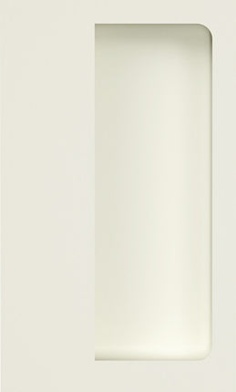 HEWI coquille pour porte coulissante 539B polyamide 99 blanc pur mat rectangulaire ( 3000207831 )