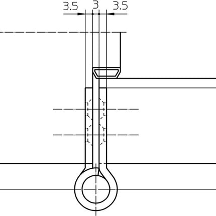 SIMONSWERK cerniera per oggetti VARIANT VN 2929/100 acciaio inox spazzolato opaco 100 kg ( 3000255496 )