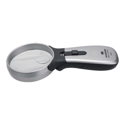 SCHWEIZER Hand-held illuminated magnifier Tech-Line CLASSIC Magnification 2x/4x ( 4000851776 )