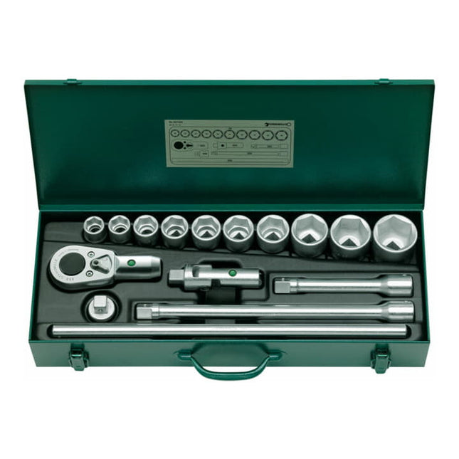 Set di chiavi a bussola STAHLWILLE 55/10/6 16 pezzi 3/4 ″ ( 4000826486 )