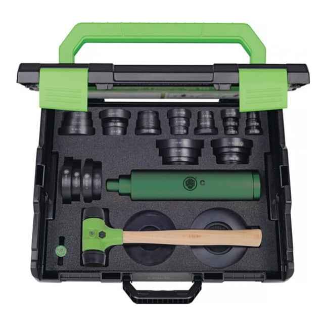 Juego de herramientas de montaje de rodamientos KUKKO 71-L para agujero Ø 10-50 mm ( 4157465120 )