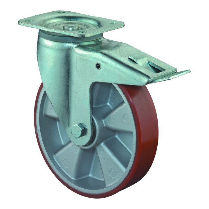 BS ROLLEN Roulette pivotante de charge lourde  D. de la roue 125 mm cap. charge 450 kg ( 3000275933 )