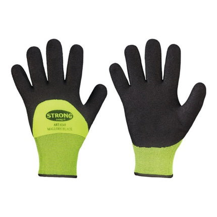 STRONGHAND cold protection gloves Mallory/Black size 10 black/yellow ( 4000371920 )