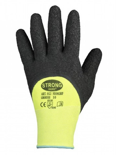 STRONGHAND gants NEONGRIP taille 9 jaune fluo/noir ( 8000140722 )