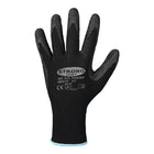 STRONGHAND gloves Finegrip size 12 black ( 8000140719 )
