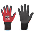 STRONGHAND gloves PRECISOR size 9 red/black ( 8000549463 )