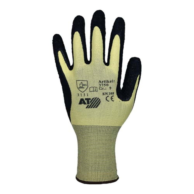 Guantes ASATEX talla 7 amarillo/negro ( 4000371261 )