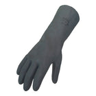 Guantes químicos ASATEX talla 8 negro ( 4000371360 )