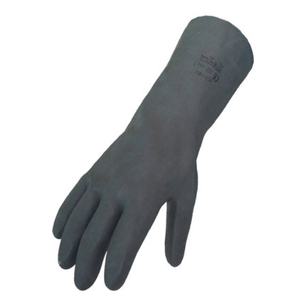 Guantes químicos ASATEX talla 8 negro ( 4000371360 )