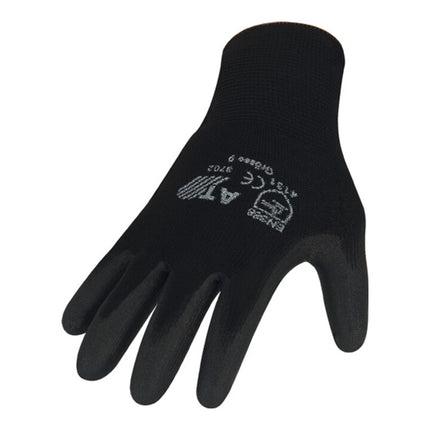 Guantes ASATEX talla 8 negro ( 4000371257 )
