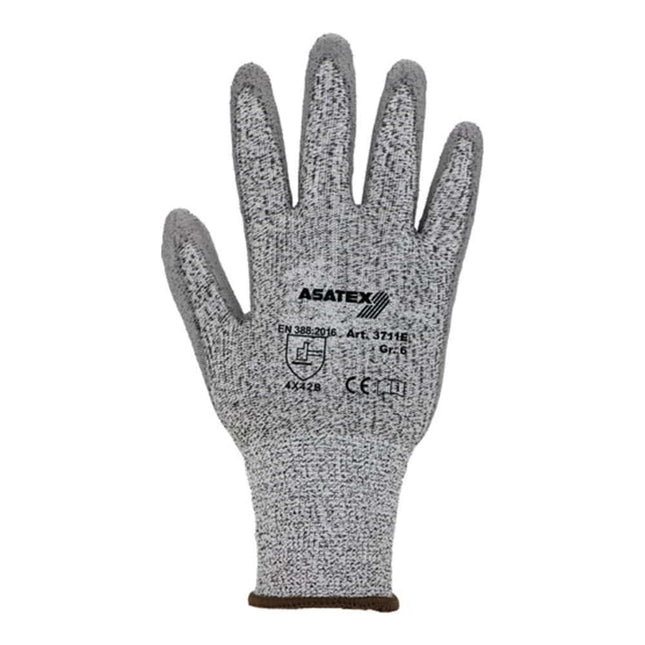 Guantes anticorte ASATEX talla 9 gris/gris ( 4000371579 )