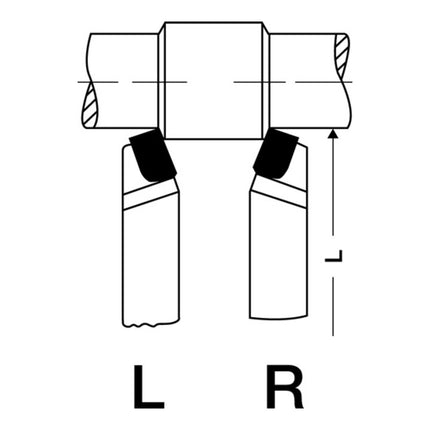 Herramienta de torneado WILKE DIN 4971 ISO1 10 x 10 mm ( 4118601502 )