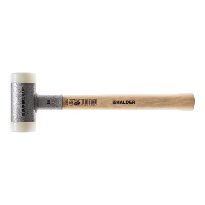 HALDER SUPERCRAFT mazzuola morbida Lunghezza 370 mm Testa Ø 70 mm ( 4000811592 )