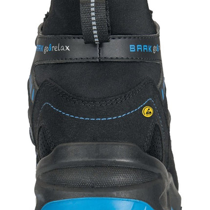 BAAK Sicherheitsstiefel Hudson Größe 44 schwarz/blau ( 8002360408 )