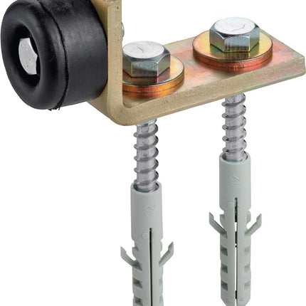 Odbojnik drzwiowy HELM 360 ze stali ocynkowanej, żółty ( 3000255848 )