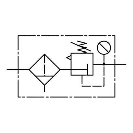 Filtro regulador RIEGLER MULTIFIX rosca mm 19.17 ( 4588881022 )