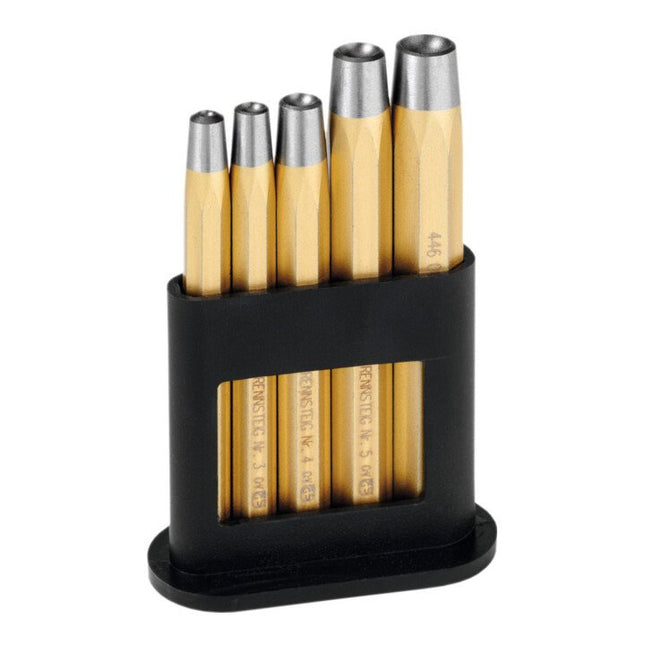 RENNSTEIG rivet head set DIN 6435 5-piece rivet Ø 2 - 6 mm ( 4000812145 )