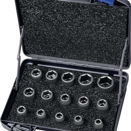 ASW Juego de llaves de vaso 720 KS 15 OL 15 piezas 1/2 ″ ( 4000820988 )