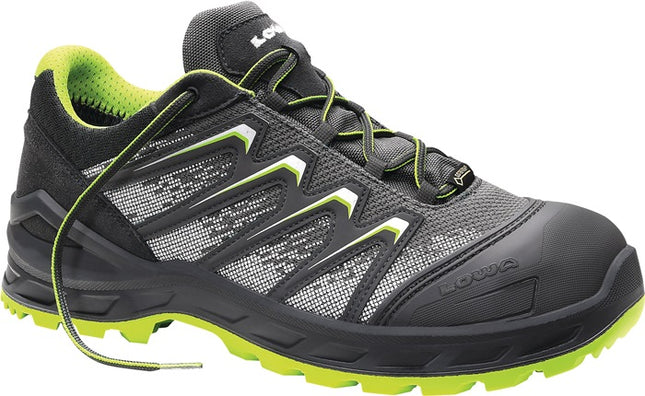 LOWA scarpa di sicurezza Larrox Work GTX grey Lo taglia 44 grigio/verde ( 8000468869 )