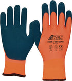 NITRAS cold protection gloves SOFT GRIP W size 8 orange/dark blue ( 8000235056 )