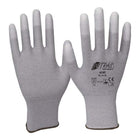 NITRAS gloves size 10 grey/white ( 4000371800 )
