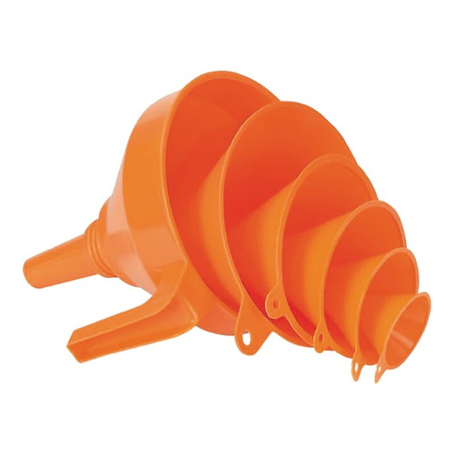 Juego embudo PRESSOL 6 piezas 50, 75, 100, 120, 150, 160 mm ( 4300600317 )