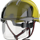 JSP industrial climbing helmet EVO(R) VISTAshield(R) Dualswitch(TM) yellow/smoke ( 4000370824 )