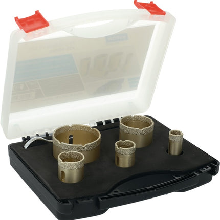 NORTON CLIPPER Walizka do wiercenia w płytkach Extreme VB 20/28/35/50/68 mm ( 4000818794 )