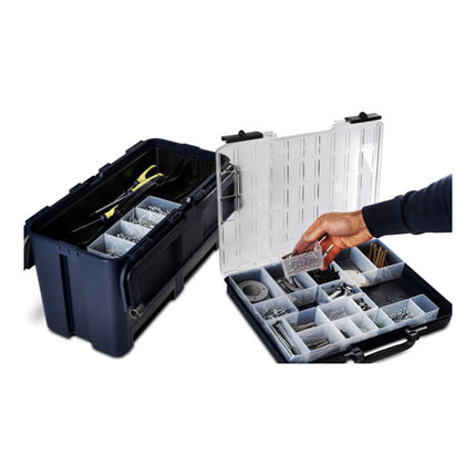 RAACO scatola di assortimento CarryLite 80 4x8-9 L337xP278xH80mm ( 4000871523 )