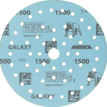 MIRKA adhesive sanding disc GALAXY Grip Multifit 150 mm grit 1500 ( 4000845353 )