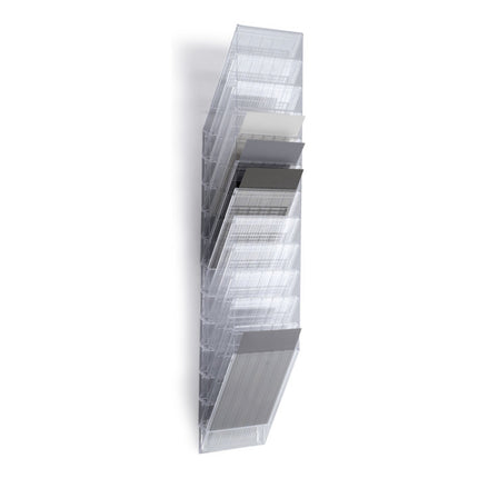 Wytrzymały stojak na broszury H1115xW240xD135mm ( 9000493665 )