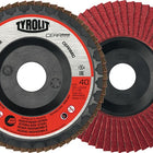 TYROLIT flap disc CERABOND Ø 125 mm grain size 40 flat ( 4000845246 )