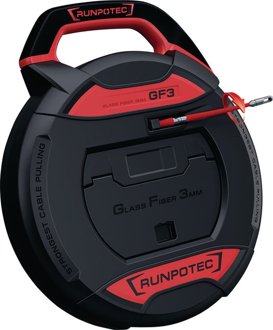 Dispositivo de tracción de cables RUNPOTEC GF3 longitud de cinta 20 m radio de curvatura 38 mm ( 4000818667 )