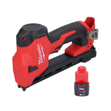 Milwaukee M12 BCST-201 cordless tacker 12 V 19 x 25.4 mm + 1x rechargeable battery 2.0 Ah - without charger