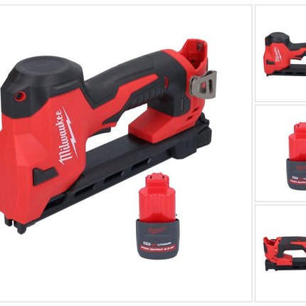 Pinza a batteria Milwaukee M12 BCST-251 12 V 19 x 25,4 mm + 1x batteria ricaricabile 2,5 Ah - senza caricabatterie