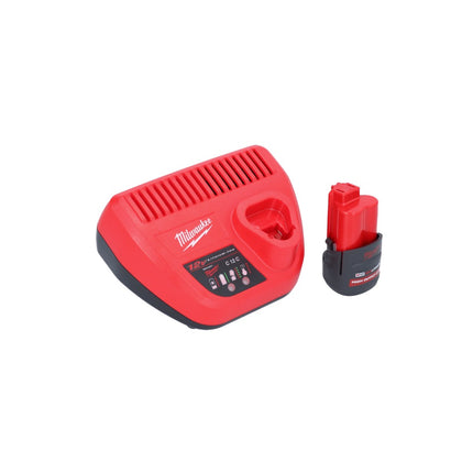 Milwaukee M12 BCST-251 cordless tacker 12 V 19 x 25.4 mm + 1x rechargeable battery 2.5 Ah + charger